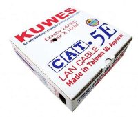 Kuwes CAT5E UTP Pure Copper Indoor 100m Grey